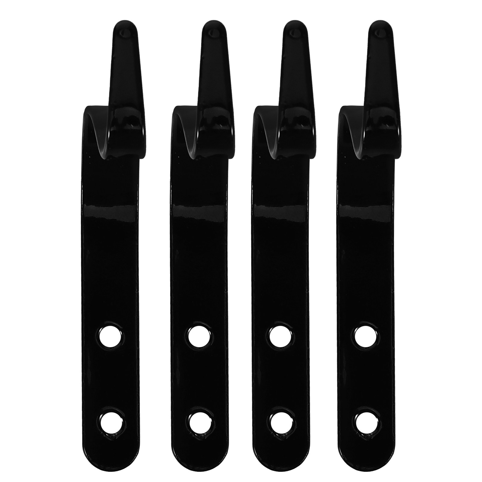 Gardening Tools For Home - 4개 세트 세련된 철제 벽걸이 후크,