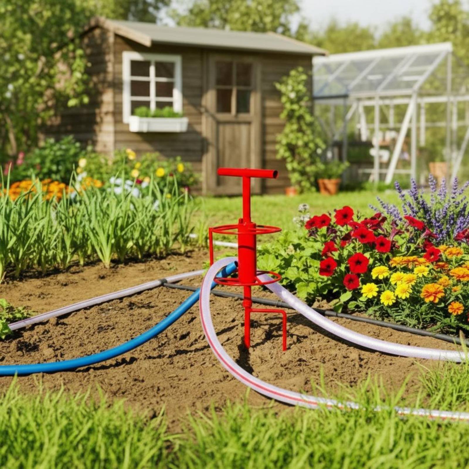 Gardening Tools Guide - 농지용 수도관 회전 도구 고강도 관개