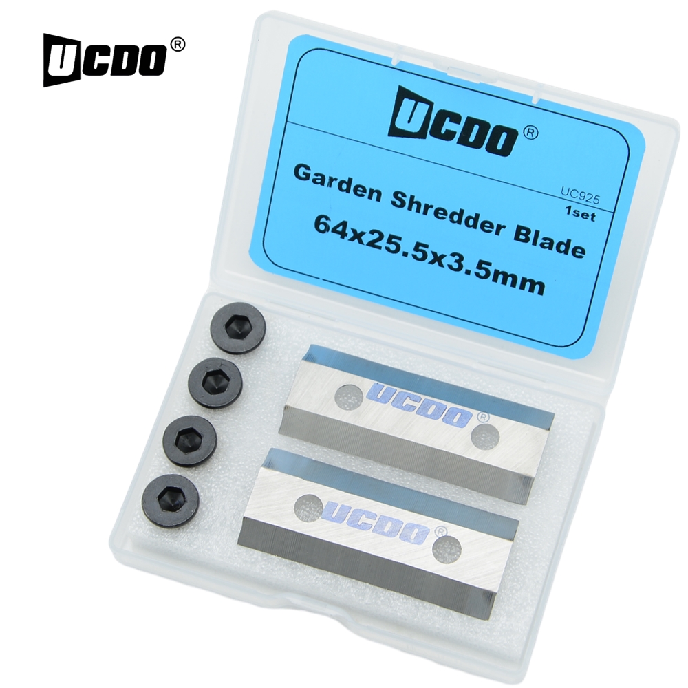 Gardening Tools Screwfix - UCDO HSS 정원 슈레더 치퍼 블레이드