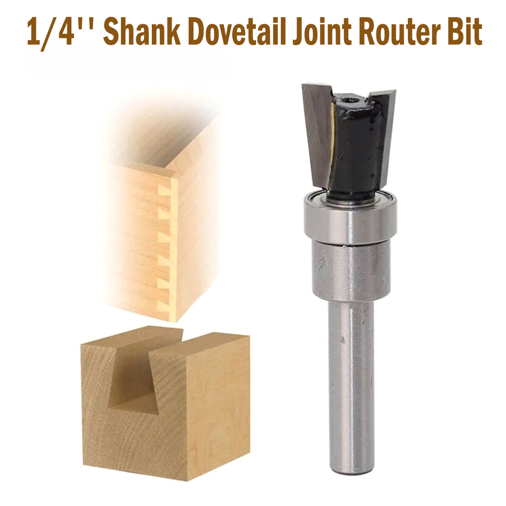 라우터 비트 1/4 인치 생크 더브테일 나이프, 생크  - Gardening Tools Guide 리뷰 및 가격