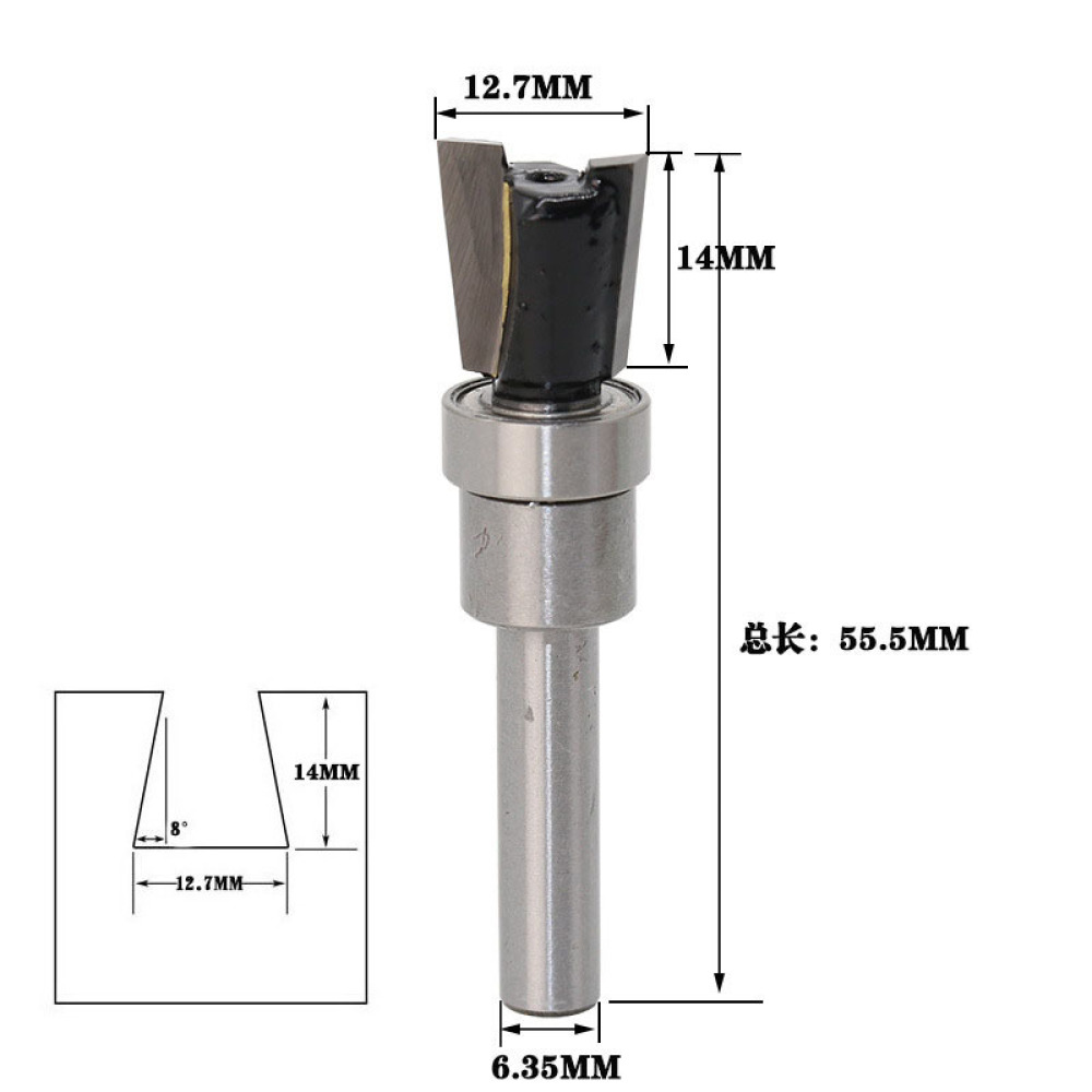 라우터 비트 1/4 인치 생크 더브테일 나이프, 생크  - Gardening Tools Guide 리뷰 및 가격