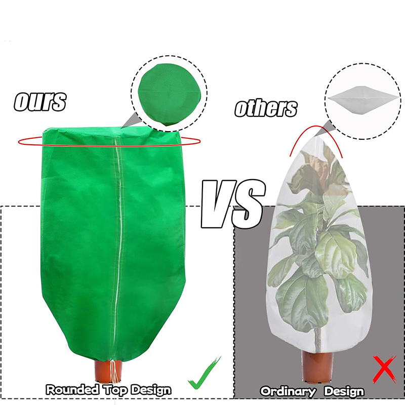 지퍼형 드로스트링 식물 보호 커버, 식물 보호 커버 백 - Outdoor Planting Bag 리뷰 및 가격