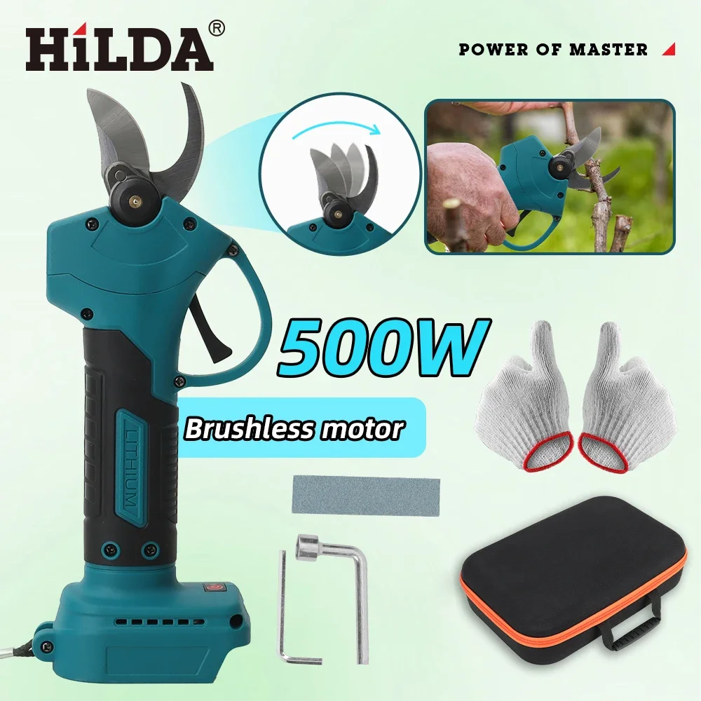 HILDA 18V 브러시리스 무선 전기 가지치기 가위  - Gardening Tools Usa 리뷰 및 가격