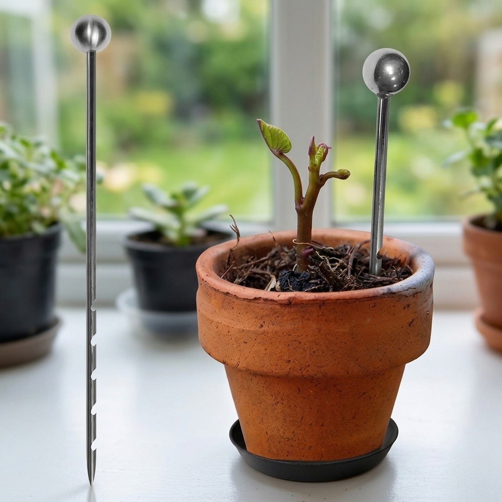 14인치 스테인레스 스틸 정원 토양 프로브, 농장 토양 - Gardening Tools Required 리뷰 및 가격