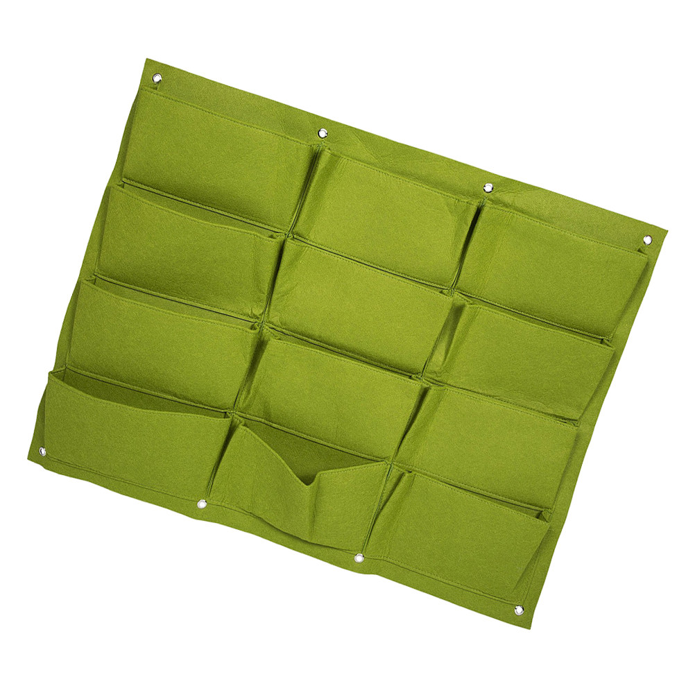 펠트 벽걸이형 식물 가방 1개, 정원용 수직 12포켓  - Outdoor Planting Bag 리뷰 및 가격