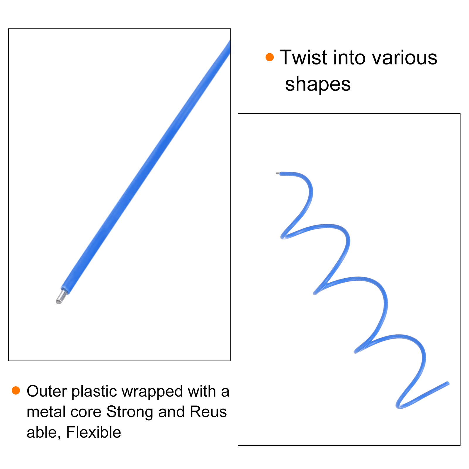 1개입 와이어 트위스트 타이 150mm 원형 PVC 금 - Garden Wire Twist Tie 리뷰 및 가격