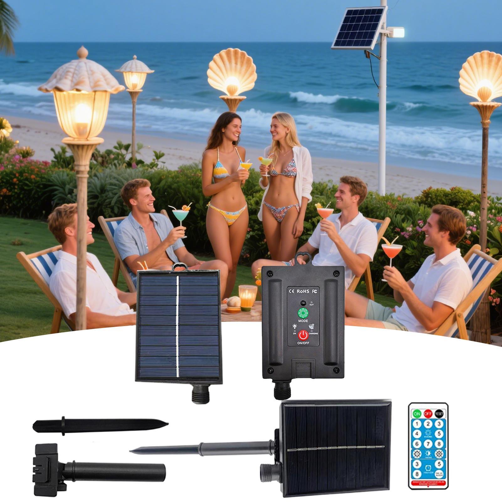 휴대용 태양 전지 패널 31V 방수 원격 USB 스트링 - Gardening Tools For Home 리뷰 및 가격