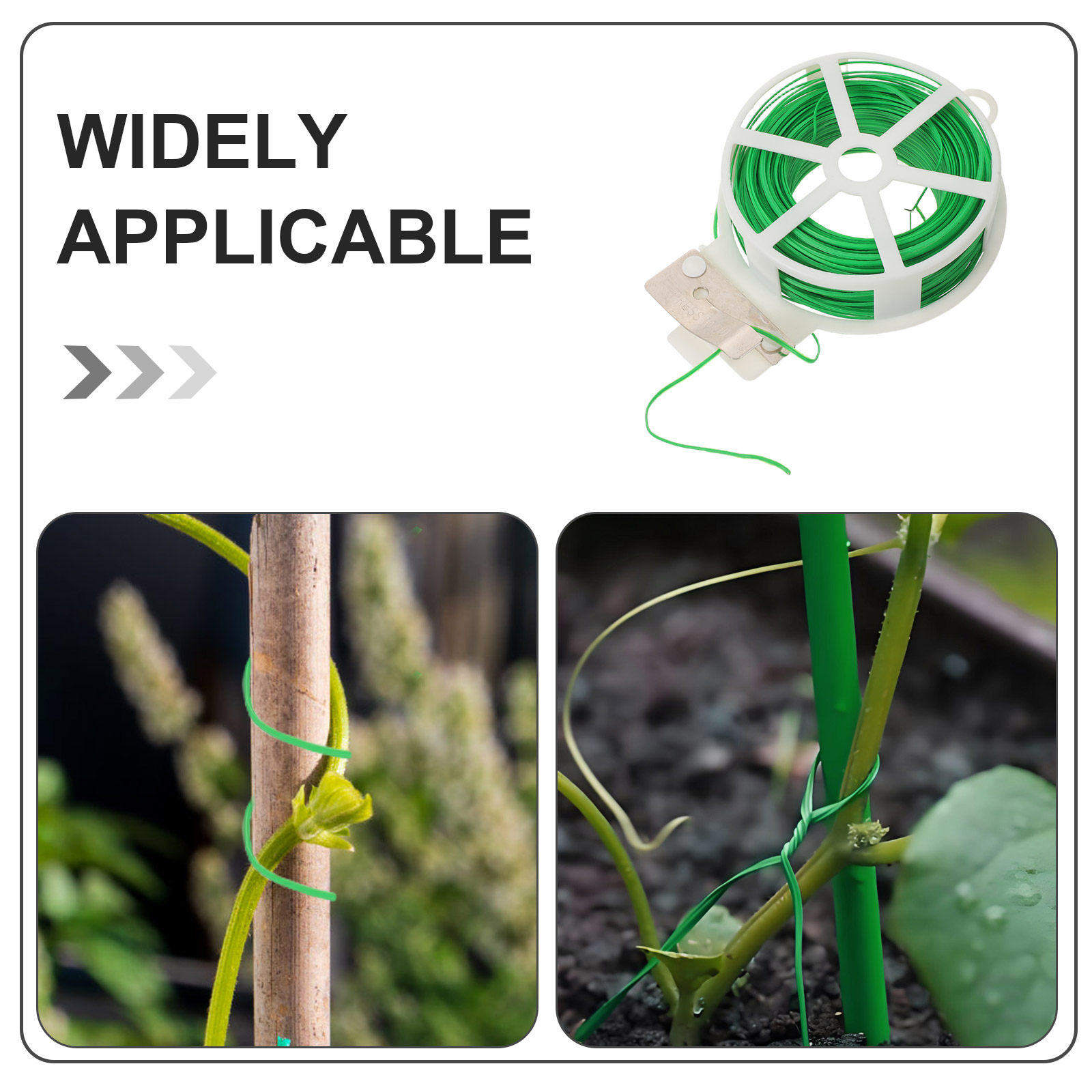 4롤 녹색 플라스틱 코팅 정원 와이어 50M 고강도 트 - Garden Wire Twist Tie 리뷰 및 가격