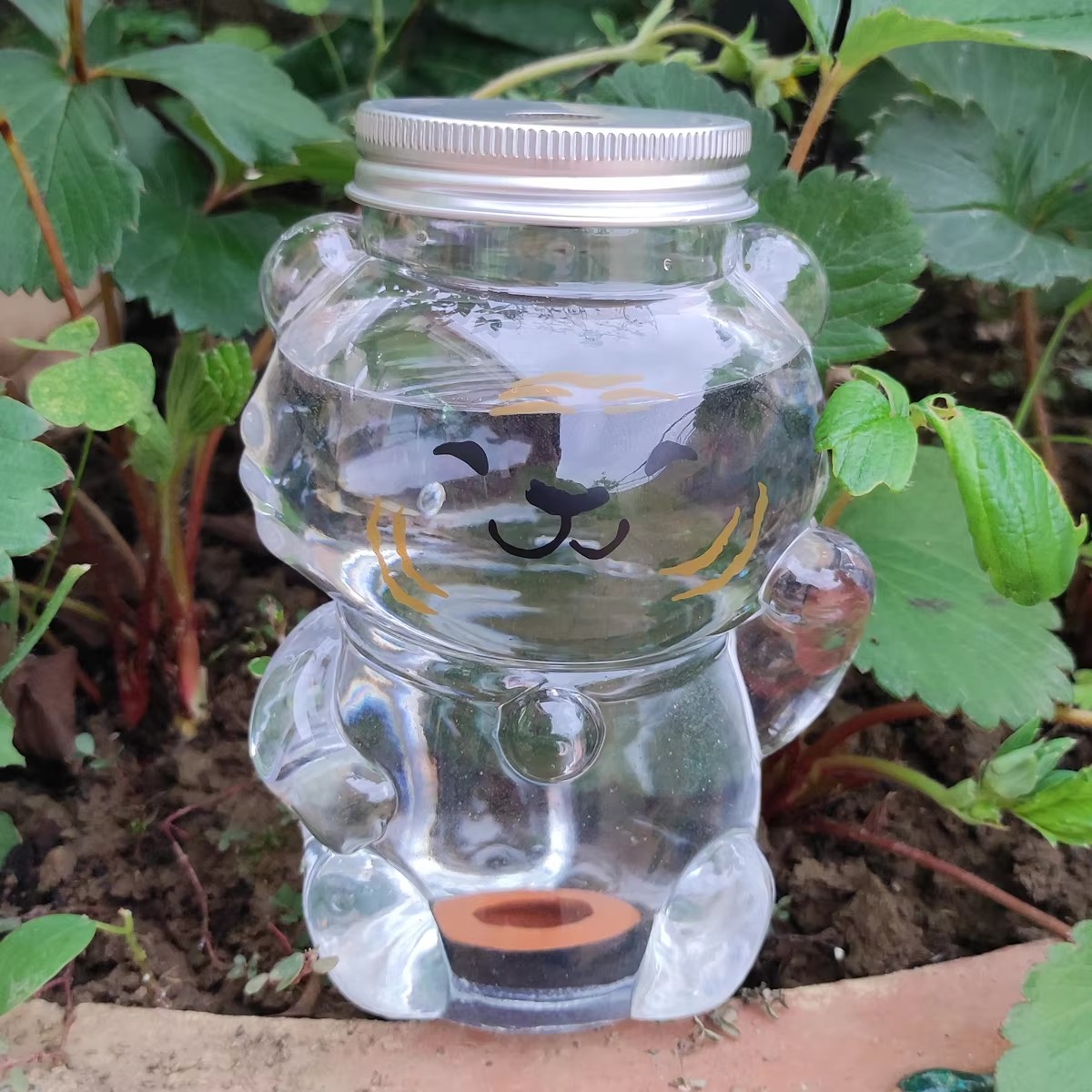 350 ML 정원 자동 급수 장치 게으른 식물 급수 헤 - Gardening Tools For Home 리뷰 및 가격