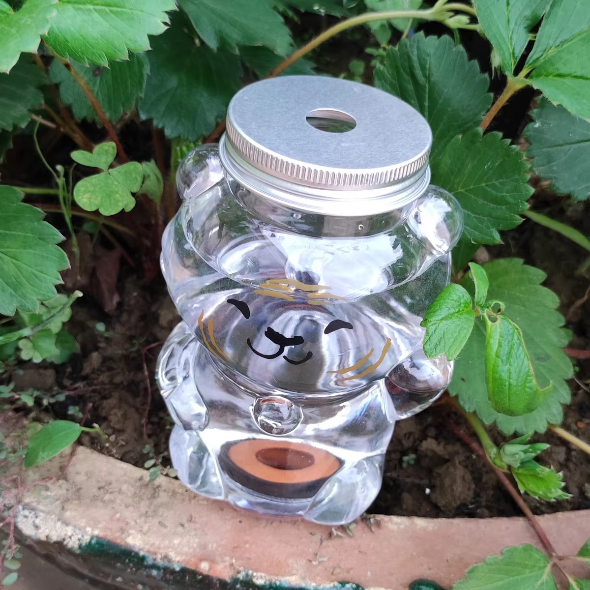 350 ML 정원 자동 급수 장치 게으른 식물 급수 헤 - Gardening Tools For Home 리뷰 및 가격