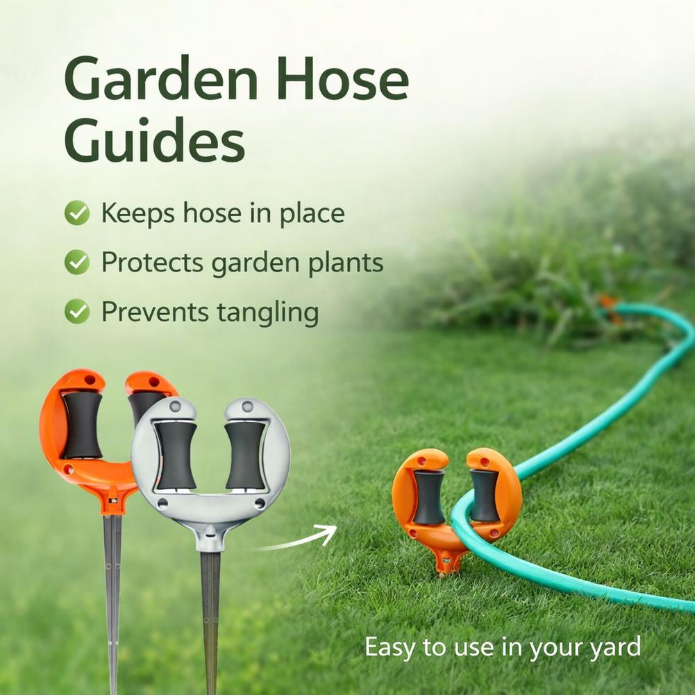 회전식 풀리 휠이 있는 정원용 호스 가이드 스테이크,  - Gardening Tools Guide 리뷰 및 가격