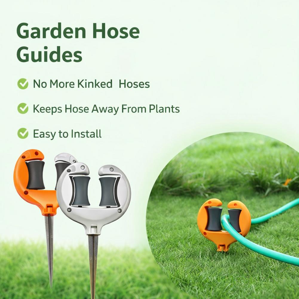회전식 풀리 휠이 있는 정원용 호스 가이드 스테이크,  - Gardening Tools Guide 리뷰 및 가격