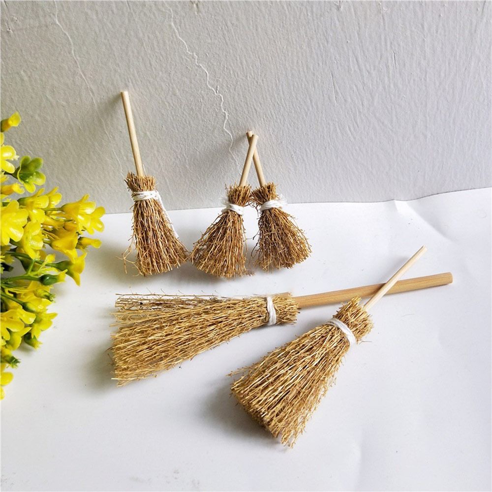 5개/가방 손으로 묶은 미니 빗자루 주방 정원 마녀 도 - Gardening Tools Usa 리뷰 및 가격